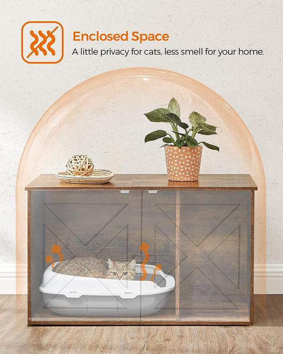 Actual product image Feandrea Mr. Kittens (Cat litter box closed)