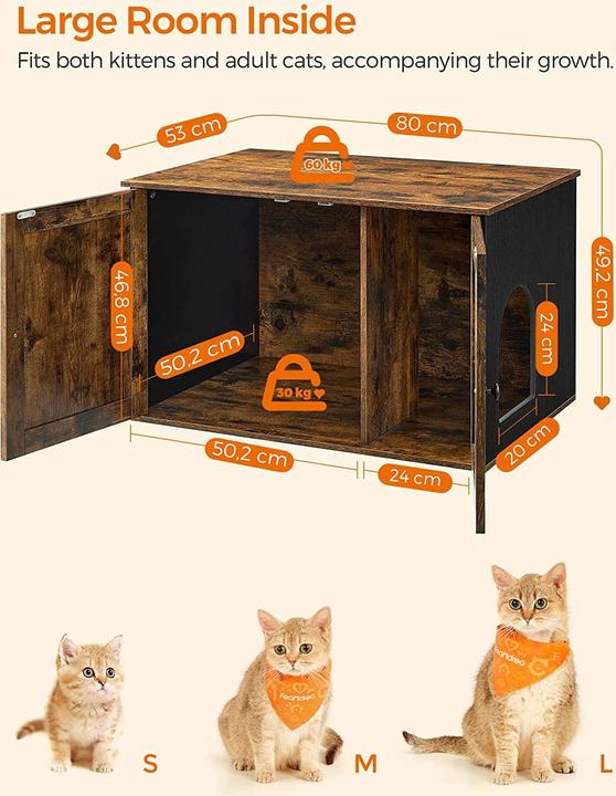Actual product image Feandrea Mr. Kittens (Cat litter box closed)