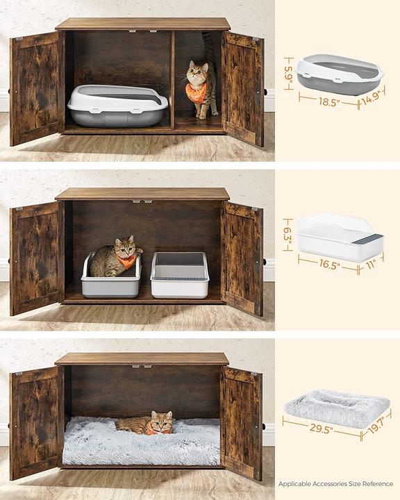 Actual product image Feandrea Mr. Kittens (Cat litter box closed)