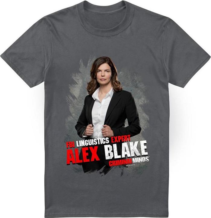 Actual product image Criminal Minds Mens Alex Blake T-Shirt (XXL)