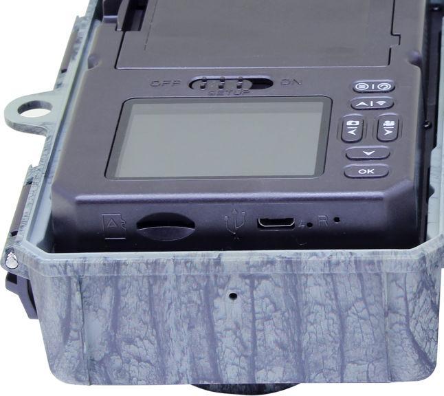 Actual product image WildcameraXL Camouflage wildlife camera EZ-Solar