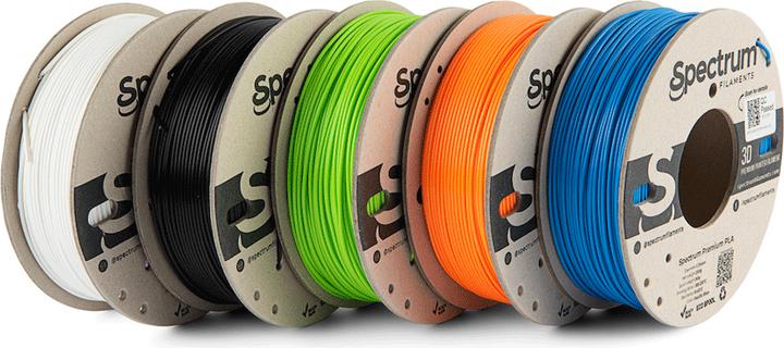 Produktbild Filament Premium PLA 5 Pack 1.75mm (PLA, 1.75 mm, Weiss)