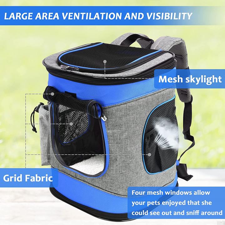 Actual product image Kato Tirrinia Haustier Rucksack (Cat, Washable, Foldable)
