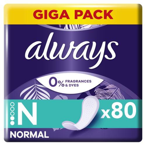 Produktbild Always Daily Normal (80 x, Slipeinlagen)