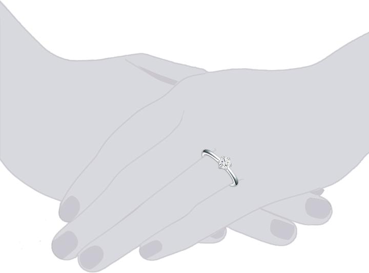 Actual product image Trilani Ladies Sterling Silver Zirconia silver - 15732 (50, 925 Silver)