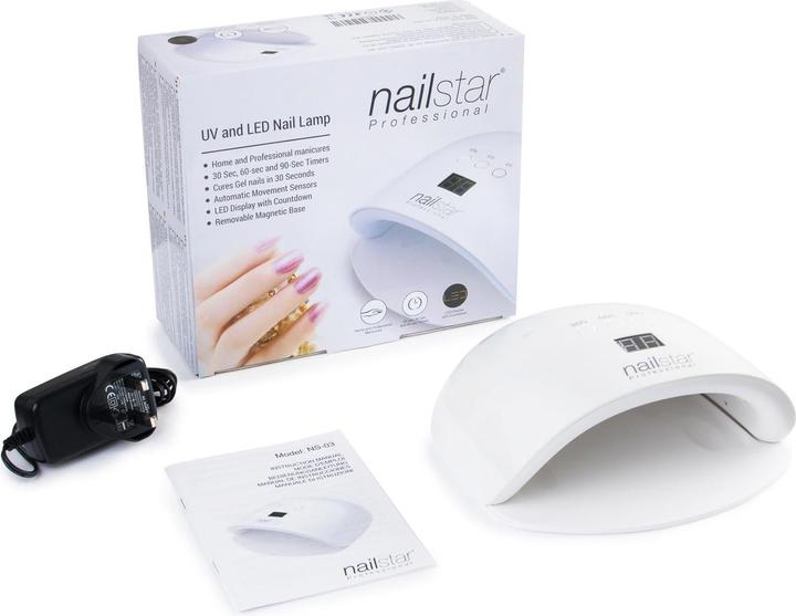 Actual product image Nailstar Professional UV LED Nail Dryer