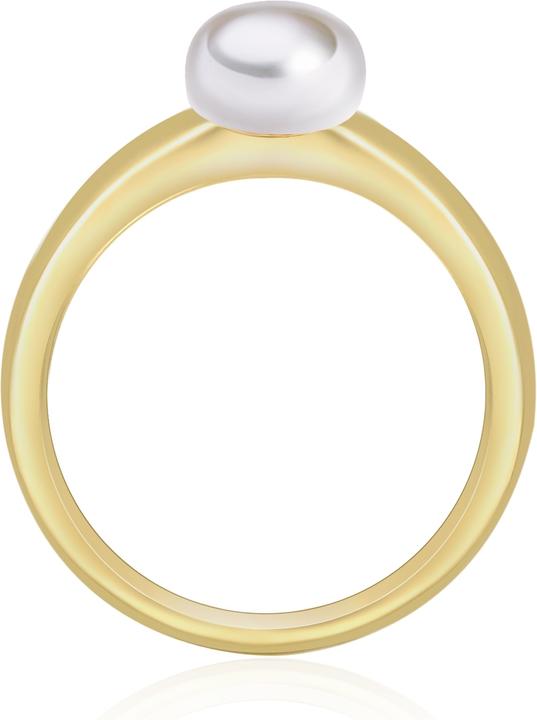 Image du produit Valero Pearls Femme argent sterling perle d'eau douce de culture or jaune - 2194 (56, Argent 925)