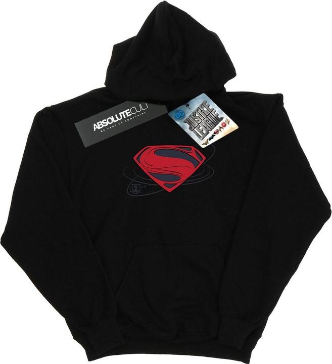 Image du produit - Sweat à capuche JUSTICE LEAGUE MOVIE SUPERMAN LOGO - Homme (S)