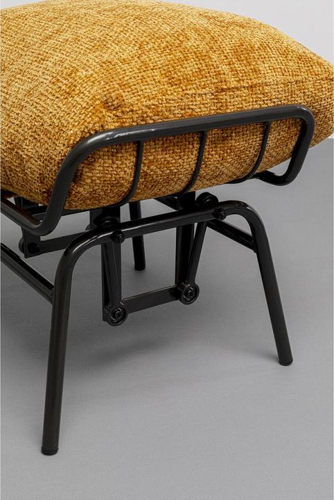 Image du produit Kare Design Fauteuil + pouf Vienna Swing Jaune