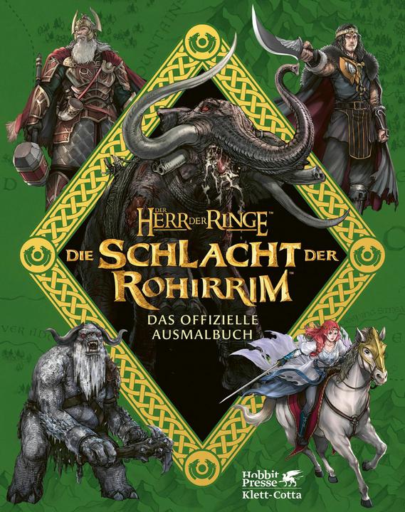 Actual product image The Lord of the Rings: The Battle of the Rohirrim - The Official Colouring Book