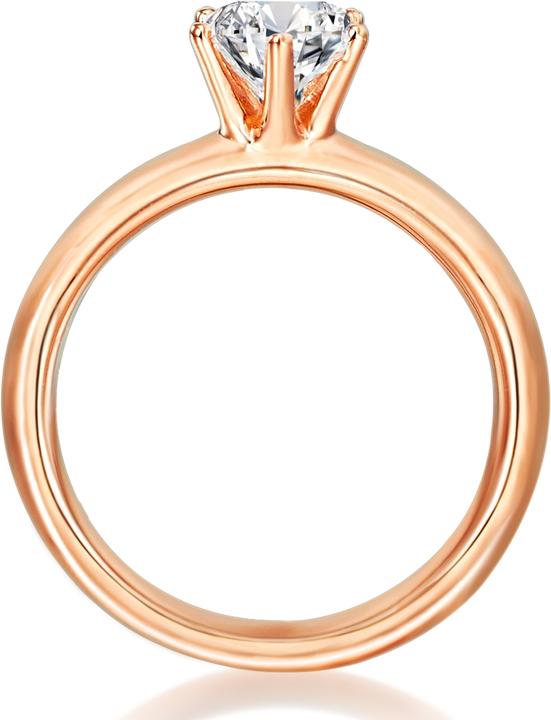 Image du produit Trilani Femme argent sterling zirconium or rose - 4130 (54, Argent 925)