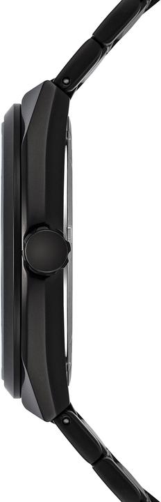 Actual product image Men's multifunctions Cooledge stainless steel black - 5610 (Analogue wristwatch, 42 mm)