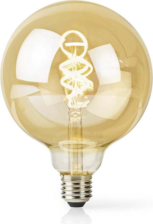Immagine prodotto Nedis WIFILRT10G125 Smartlife Lampada a filamento LED WLAN E27 360 lm 4,9 W Bianco caldo o freddo 1800 - (E27, 4.90 W, 360 lm, 1 x, G)