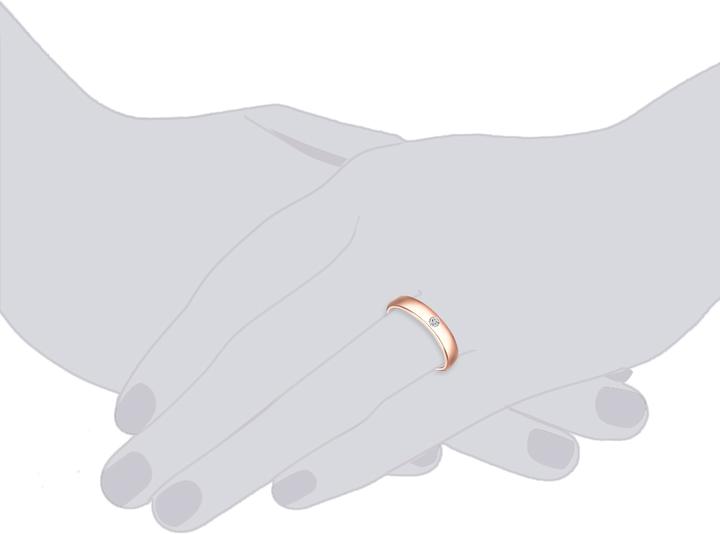 Immagine prodotto Trilani Donna Argento Cubico Zirconia Oro Rosa - 4194 (54, 925 Argento)