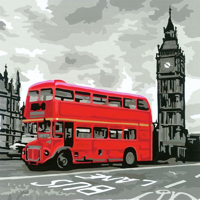 Produktbild Ravensburger Malen nach Zahlen- London Calling