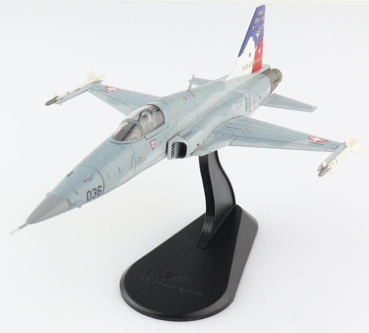 Actual product image Hobby Master Tiger F-5E Airbase Sion 2017 metal aeroplane model 1:72 by with some add-on parts