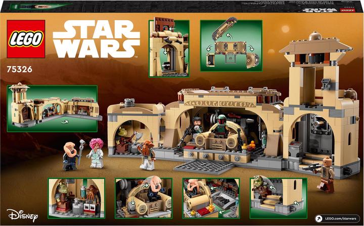 Image du produit LEGO Salle du trône de Boba Fett (75326, LEGO Star Wars)