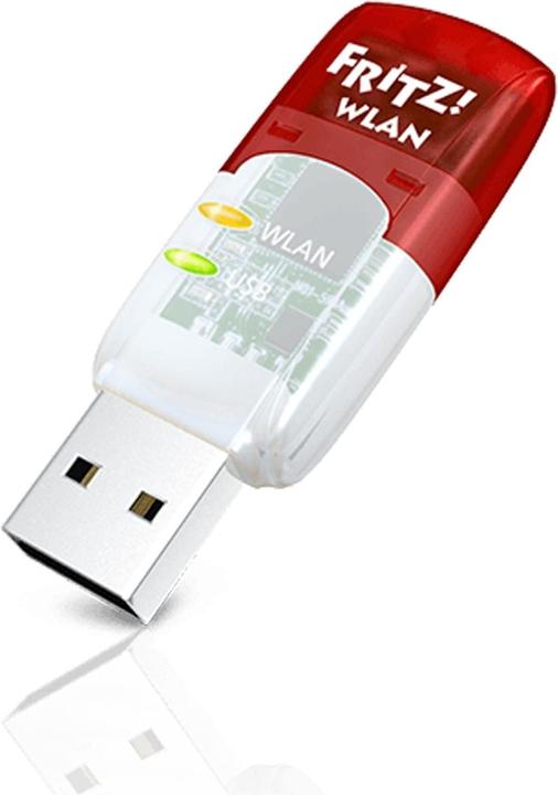 Actual product image AVM FRITZ!WLAN Stick AC 430 MU-MIMO (USB, RJ45 (1x))