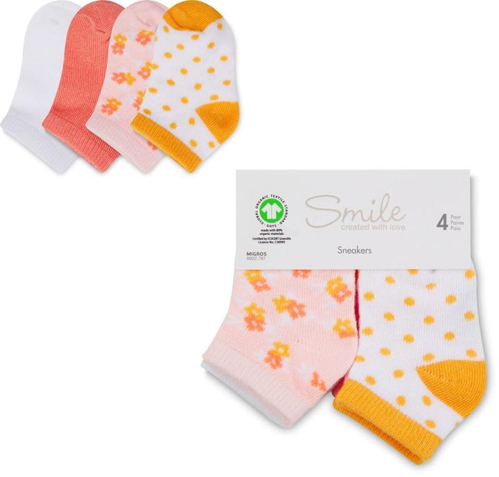 Image du produit Smile Sneakers pour bebe Lot de4 (paquet de 4, 15 - 18)