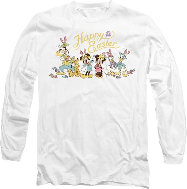 Immagine prodotto Mickey Mouse Bunny Hats Maglietta Pasqua Adulto Unisex (M)