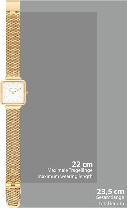 Immagine prodotto Eastside Orologio al quarzo da donna Grand in acciaio inossidabile oro giallo - 11270 (Orologio da polso analogico, 37.30 mm)