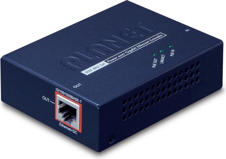 Image du produit Planet Répéteur IEEE802.3at POE+ (Extender) POE haute puissance