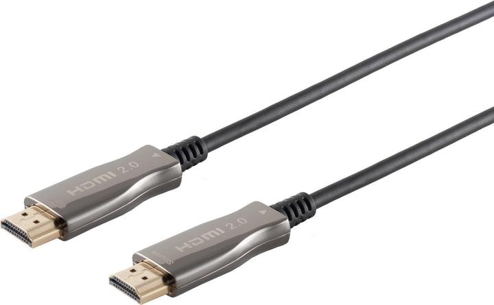 Produktbild Shiverpeaks Optisches HDMI Kabel, 4K 60Hz, schwarz (40 m, HDMI)