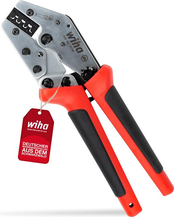 Actual product image Wiha 45796 Crimping pliers 1 piece Photovoltaic connector, solar connector 2.5 to 6mm² (250 mm)