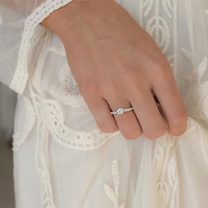 Produktbild Trilani Damen Sterling Silber Zirkonia silber - 9656 (56, 925 Silber)