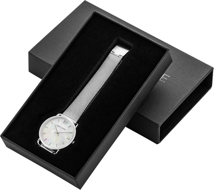 Produktbild Eastside Damen Quarzuhr Pearl Moon Edelstahl silber - 9850 (Analoguhr, 33 mm)
