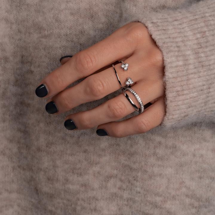 Actual product image Glanzstücke München Ladies Sterling Silver Zirconia silver - 11810 (54, 925 Silver)