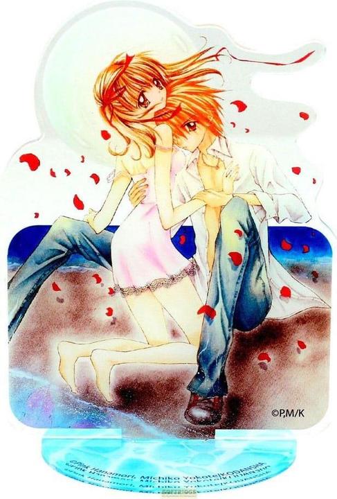 Actual product image Uchiwa Mermaid Melody: Pichi Pichi Pitch acrylic figure Kaito & Luchia 21 cm