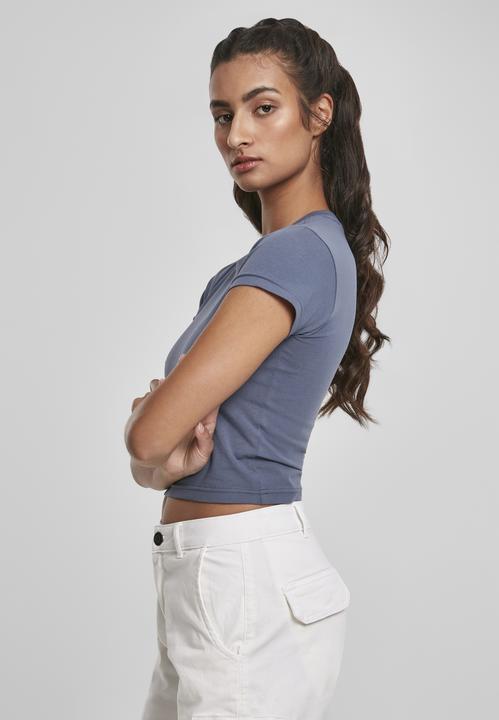 Image du produit Urban Classics Tee croisé en jersey stretch pour femme (L)