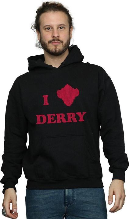 Actual product image Universal Textiles Mens Derry Clown Hoodie (S)