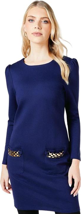 Actual product image Principles Womens/Ladies Ponte Pocket Detail Shift Dress (42 D)