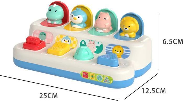 Produktbild Activity Board Activity Cube Babyspielzeug 6 in 1 Mehrzweck Busy Cube Kleinkind Reisespielzeug Sensory Busy Board