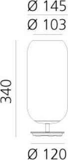 Produktbild Artemide Gople Mini (236 lm, E14)