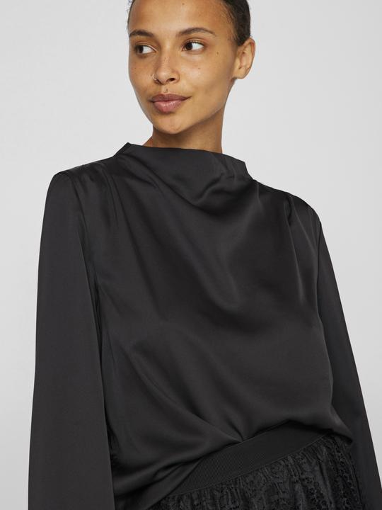 Produktbild Vila High Neck Oberteil mit langen Ärmeln (38)