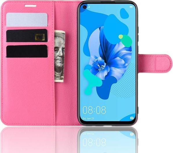 Produktbild MU Classic Litchi Leder Bookcover Series (Huawei P20 Lite (2019))