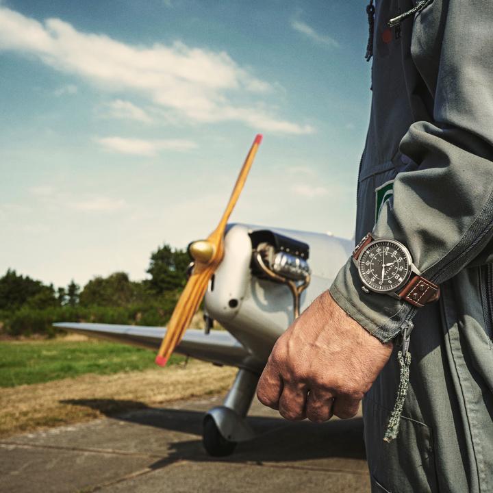 Actual product image Fawler Apollo (Pilot watch, 44 mm)
