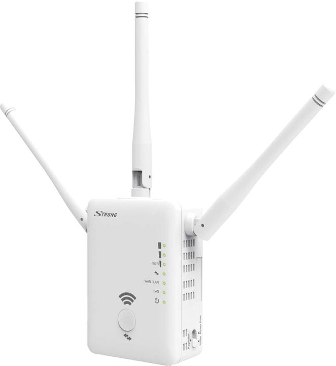 Actual product image Strong Dual Band Repeater 750 v2 White (433 Mbit/s, 300 Mbit/s)