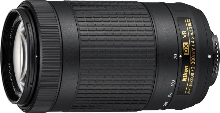 Image du produit Nikon AF-P Nikkor 70-300mm f/4.5-6.3G ED DX VR (Nikon DX, APS-C / DX)