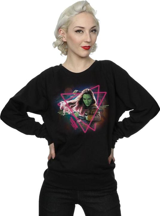 Produktbild Guardians Of The Galaxy Neon Gamora Sweatshirt (XL)
