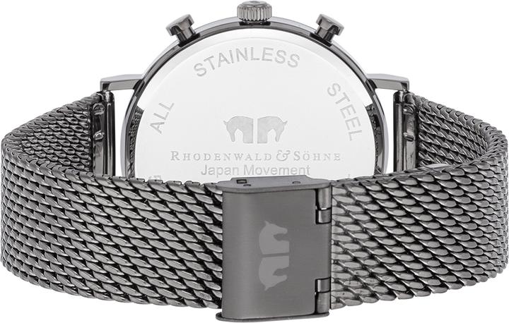 Produktbild Herren Chronograph Arakon Edelstahl grau - 26537 (Chronograph, 42 mm)