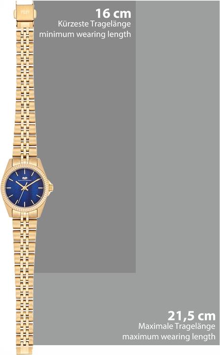 Produktbild Damen Quarzuhr Cassina Edelstahl gelbgold - 26547 (Analoguhr, 27.50 mm)
