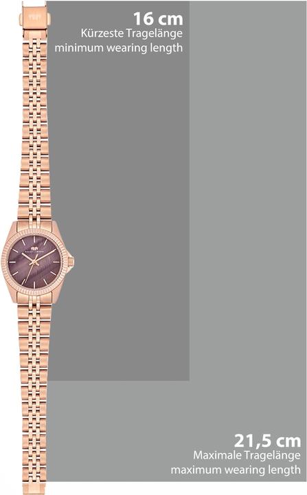 Produktbild Damen Quarzuhr Cassina Edelstahl roségold - 26543 (Analoguhr, 27.50 mm)