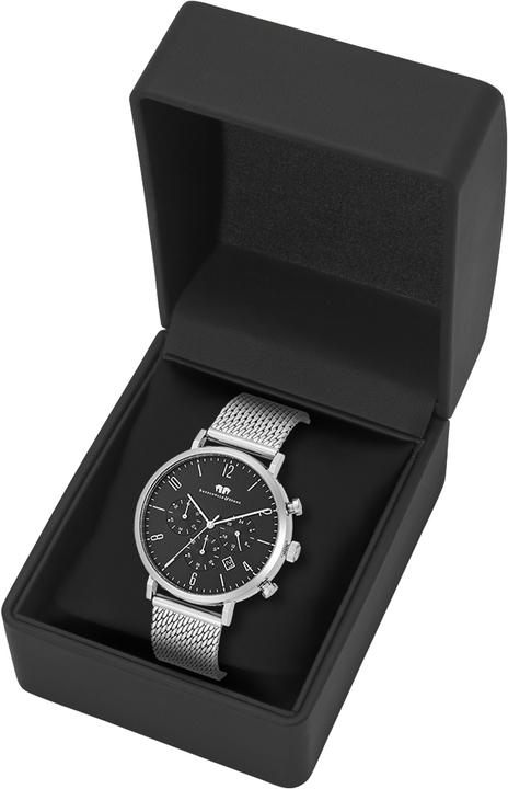 Image du produit Homme Chronographe Arakon acier inoxydable argenté - 26533 (Chronographe, 42 mm)