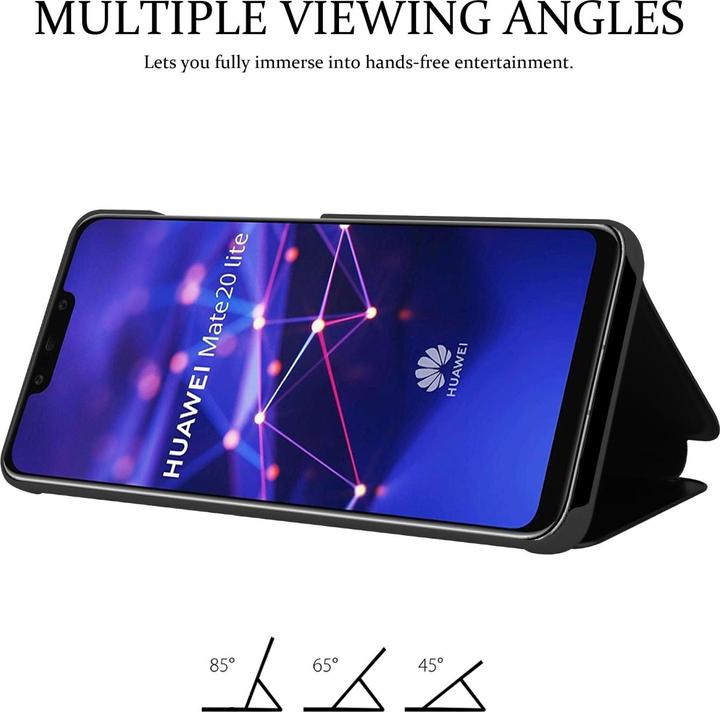 Immagine prodotto Cadorabo Custodia a libro Smart View Mirror per Huawei MATE 20 LITE (Mate 20 Lite)