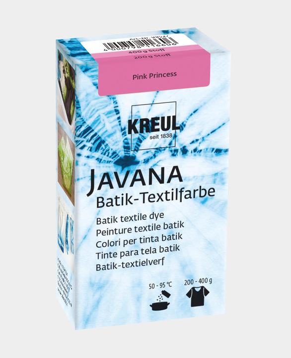 Actual product image Kreul Javana Batik Textile Paint (Pink, Princess)