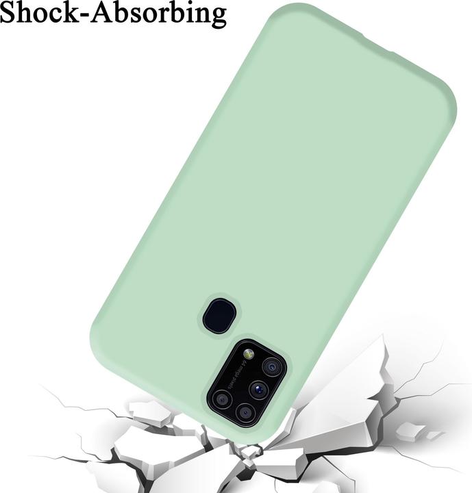 Actual product image Cadorabo TPU Liquid Silicone Case Cover (Samsung Galaxy M31)